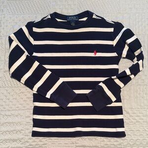 Kids Polo by Ralph Lauren Navy Striped Shirt